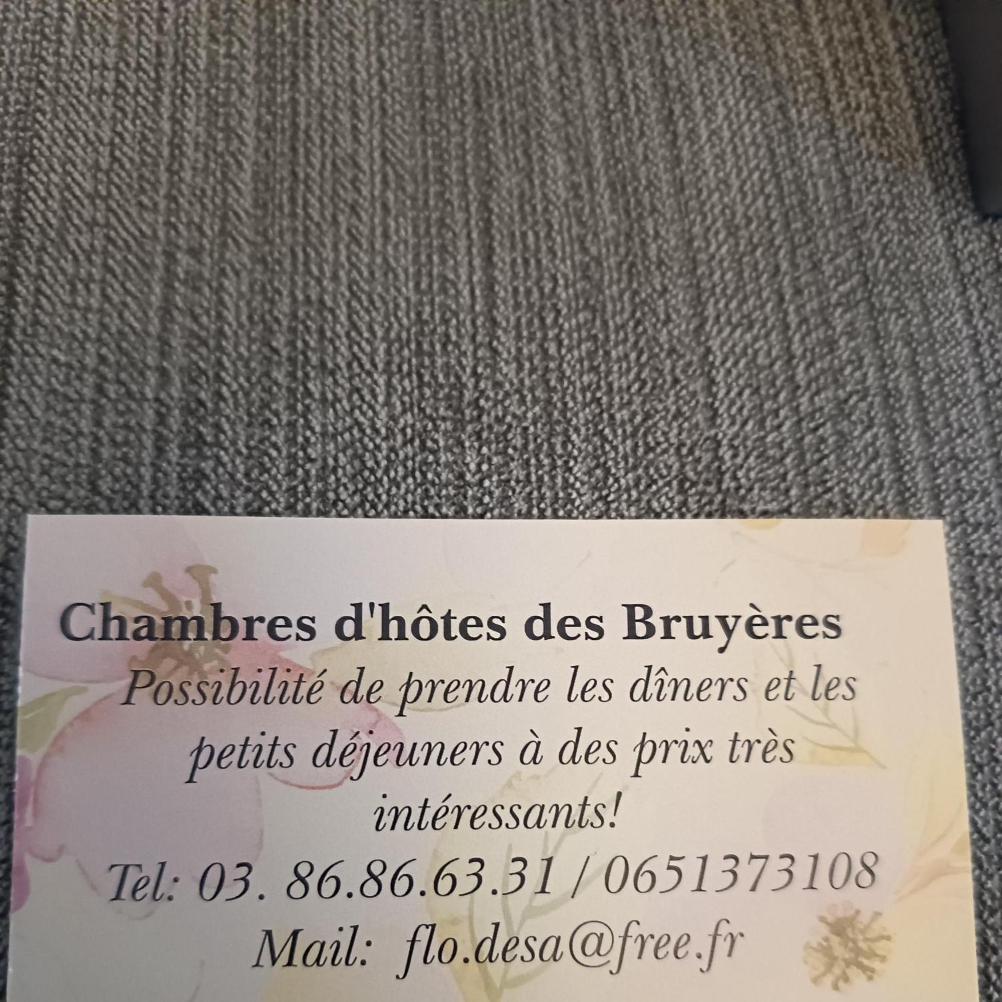 Collemiers Chambres D'Hotes Des Bruyeres מראה חיצוני תמונה